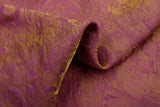 Imperial Silk Blended Crepe Jacquard Fabric – Silk Viscose Lurex Dress Fabric - G.k Fashion Fabrics