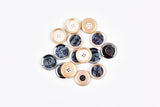 Iridescent Pearl Swirl Buttons - 38 - G.k Fashion Fabrics