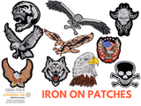 IRON ON PATCHES - SINGLE PATCH - G.k Fashion Fabrics