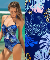 Jungle Cruise Print Nylon Swimwear Fabric -WLL215A - G.k Fashion Fabrics