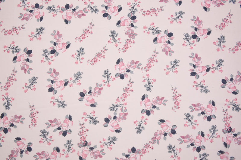 Lily Lush Chiffon Georgette Digital Print Fabric - #261 - G.k Fashion Fabrics