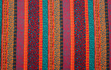 Linen Bamboo Digital Print Fabric – Safari Soul Multi-Stripe Collection - 7984 - G.k Fashion Fabrics