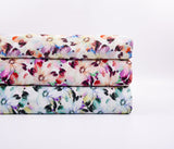 Linen Bamboo Natural Fabric Daisy Mist Pattern - 5491 - G.k Fashion Fabrics