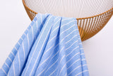 Linen Cotton Blended Ticking Stripe Fabric – 7944 - G.k Fashion Fabrics