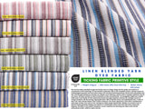 Linen Ticking Stripe Primitive Style Yarn Dyed Blended Fabric - G.k Fashion Fabrics