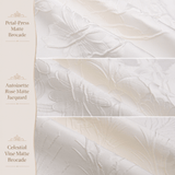 Luxury Bridal Brocade Jacquard Fabric – Structured Matte Wedding Dress & Couture Fabric - 8137 - G.k Fashion Fabrics