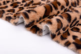 Luxury Soft Faux Fur Safari Print Fabric - G.k Fashion Fabrics