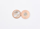Luxury Two-Tone Rim Resin Buttons - 19 - G.k Fashion Fabrics