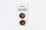 Marble Effect Shank Buttons with Gold Rim Button - 49 - G.k Fashion Fabrics