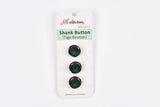 Marble Effect Shank Buttons with Gold Rim Button - 49 - G.k Fashion Fabrics