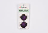 Marble Effect Shank Buttons with Gold Rim Button - 49 - G.k Fashion Fabrics