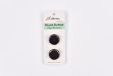 Marble Effect Shank Buttons with Gold Rim Button - 49 - G.k Fashion Fabrics