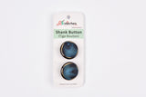 Marble Effect Shank Buttons with Gold Rim Button - 49 - G.k Fashion Fabrics