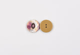 Marbled Purple Pearl Effect Buttons -5/2 - G.k Fashion Fabrics