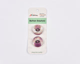 Marbled Purple Pearl Effect Buttons -5/2 - G.k Fashion Fabrics