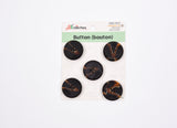 Marbled Resin 4-Hole Buttons - 17 - G.k Fashion Fabrics