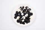 Marbled Resin 4-Hole Buttons - 17 - G.k Fashion Fabrics