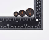 Marbled Resin 4-Hole Buttons - 17 - G.k Fashion Fabrics