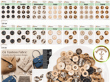 Marbled Sewing Buttons - 26 - G.k Fashion Fabrics