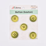 Matte Finish Classic Sewing Buttons - 35 - G.k Fashion Fabrics