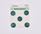 Matte Finish Classic Sewing Buttons - 35 - G.k Fashion Fabrics