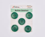 Matte Finish Classic Sewing Buttons - 35 - G.k Fashion Fabrics