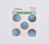 Matte Finish Classic Sewing Buttons - 35 - G.k Fashion Fabrics