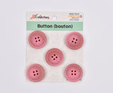 Matte Finish Classic Sewing Buttons - 35 - G.k Fashion Fabrics