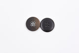 Matte Wood-Style Resin 4-Hole Buttons- 18 - G.k Fashion Fabrics