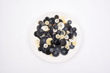 Matte Wood-Style Resin 4-Hole Buttons- 18 - G.k Fashion Fabrics