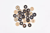 Metal Cross Detail Buttons - 37 - G.k Fashion Fabrics