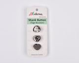 Molten Heart Shank Buttons - 2 - G.k Fashion Fabrics