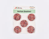 Multicolor Tweed Shank Buttons -12 - G.k Fashion Fabrics