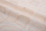 Natural Cotton Lawn 3D Embroidery Fabric - G.k Fashion Fabrics