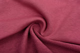 New Cotton Spandex French Terry + Matching Rib Fabric (Sold Separately) - G.k Fashion Fabrics