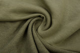 New Cotton Spandex French Terry + Matching Rib Fabric (Sold Separately) - G.k Fashion Fabrics