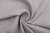 New Cotton Spandex French Terry + Matching Rib Fabric (Sold Separately) - G.k Fashion Fabrics