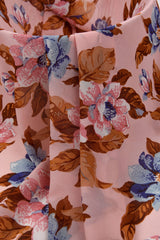 Orchid Opulence Chiffon Georgette Digital Print Fabric - #168 - G.k Fashion Fabrics