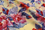 Orchid Opulence Chiffon Georgette Digital Print Fabric - #168 - G.k Fashion Fabrics