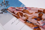 Orchid Opulence Chiffon Georgette Digital Print Fabric - #168 - G.k Fashion Fabrics