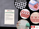 Plastic Canvas, Plastic Mesh Sheet, Plastic Needlepoint Canvas, Mesh Sheets Cross Stitch - G.k Fashion Fabrics