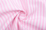 Premium Linen Cotton Candy Stripe Fabric -7945 - G.k Fashion Fabrics
