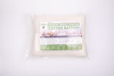 Premium Needle Punched Cotton Batting – Low Loft 3mm (Traditional 1/8") - G.k Fashion Fabrics