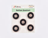Prestige 4 - Hole Buttons with Contrast Rim - 3 - G.k Fashion Fabrics
