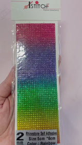 2mm Rhinestone Self Adhesive Sheet