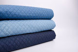 Quilted Denim Embroidery Fabric - G.k Fashion Fabrics