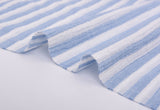 Reversible Cotton Double Gauze Yarn Dyed Stripe Fabric – Two Stripe Sizes – GK-7845 - G.k Fashion Fabrics