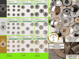 Rhinestone Crystal Buttons -4 - G.k Fashion Fabrics