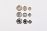 Rhinestone Crystal Buttons -4 - G.k Fashion Fabrics