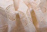 Schiffli - Style Cutwork Cotton Lawn Eyelet Embroidery Fabric - G.k Fashion Fabrics